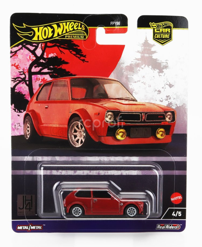 Mattel hot wheels Honda Set Assortment 10 Pieces 1:64 Různé