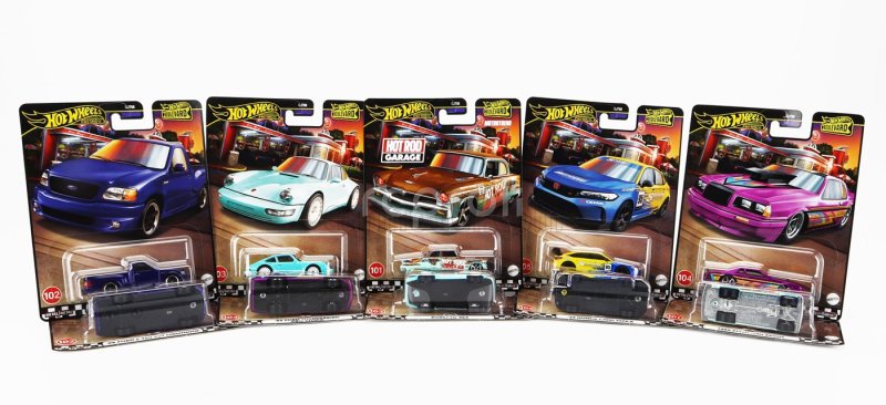 Mattel hot wheels Porsche Set Assortment 10 Pieces 1:64 Různé