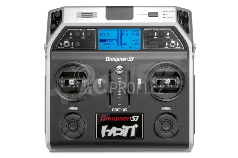 MC-16 2,4GHz HOTT RC souprava