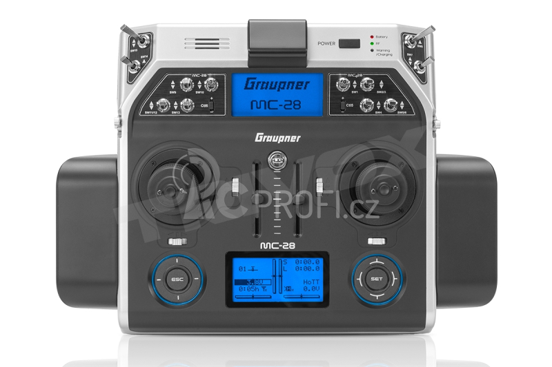 MC-28 2,4GHz HOTT RC s 4D kniply, samotný vysílač