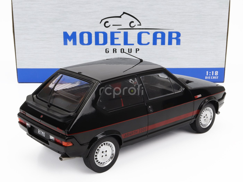 Mcg Fiat Ritmo Abarth 125tc 1980 1:18 Black
