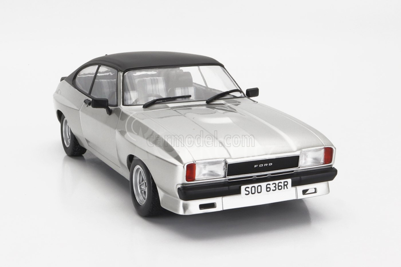 Mcg Ford england Capri Mkii Coupe Rhd 1975 1:18 Stříbrná Matná Černá