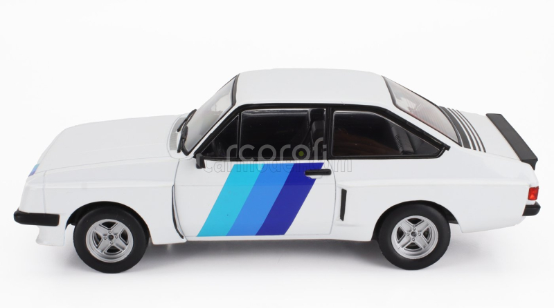 Mcg Ford england Escort Mkii Rs 2000 X-pack 1977 1:18 Bílá 2 Tóny Modrá