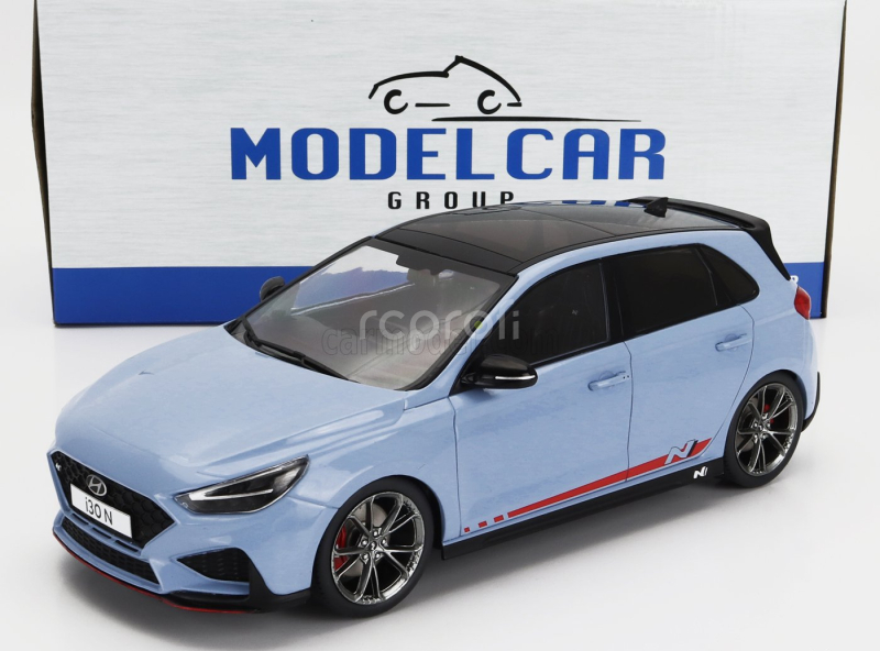 Mcg Hyundai I30n 2022 1:18 Světle Modrá