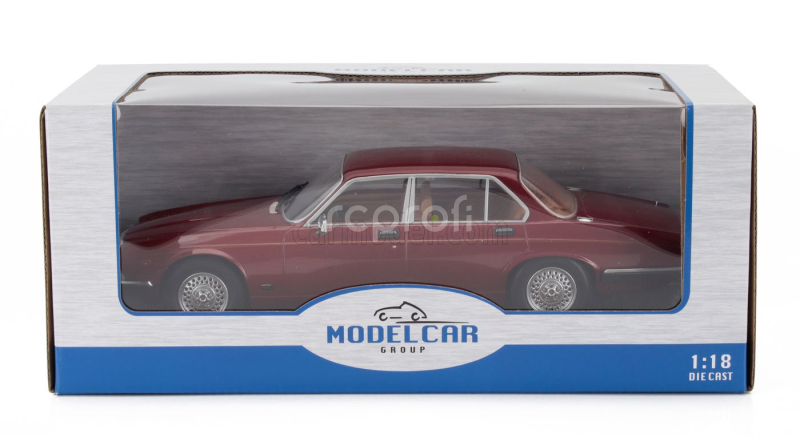 Mcg Jaguar Xj Siii 1979 1:18 Tmavě Červená