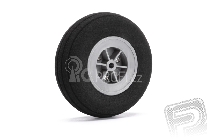 Mechová kolečka Deluxe 73mm s drážkami, 2ks