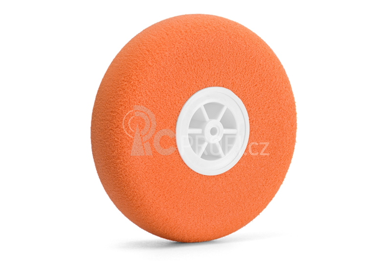 Mechové kolečko lehké 35mm, oranžové, 1 ks.