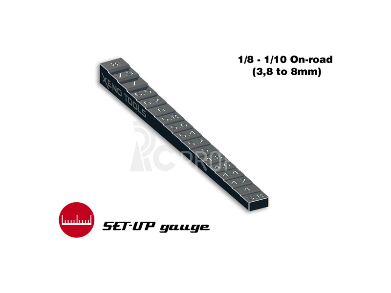 Měřidlo světlé výšky (3.8mm až 8.0mm)