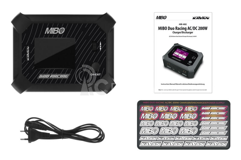 MIBO Duo Racing AC/DC 200W Charger/Discharger