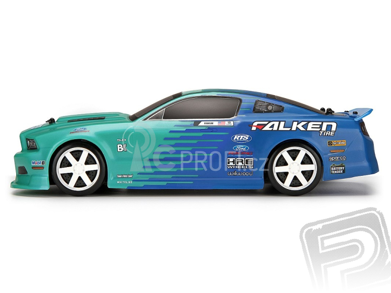 Micro RS4 Ford Mustang RTR s 2,4GHz RC soupravou, kar. Justin Pawlak