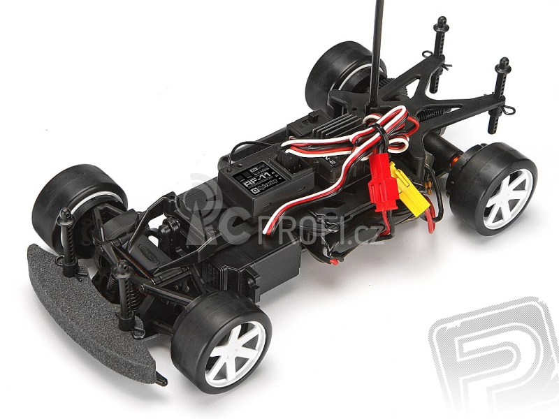 Micro RS4 Ford Mustang RTR s 2,4GHz RC soupravou, kar. Justin Pawlak