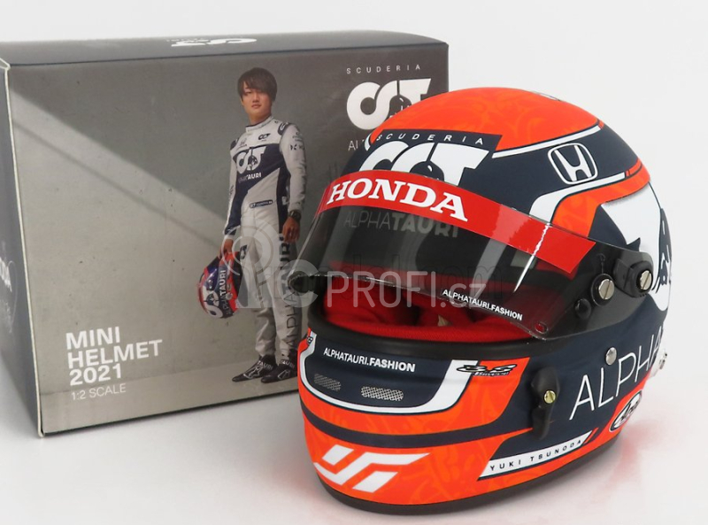 Mini helmet Arai helma F1 At02 Honda Ra620h Team Alpha Tauri N 22 1:2