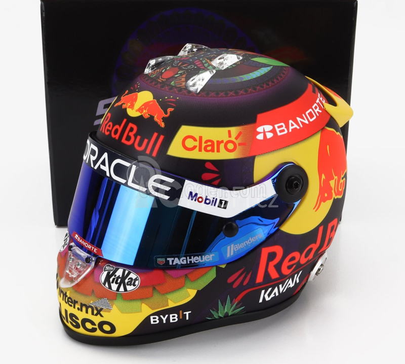 Mini helmet Schuberth helma F1 Sergio Perez Oracle Red Bull Racing N 11 1:2