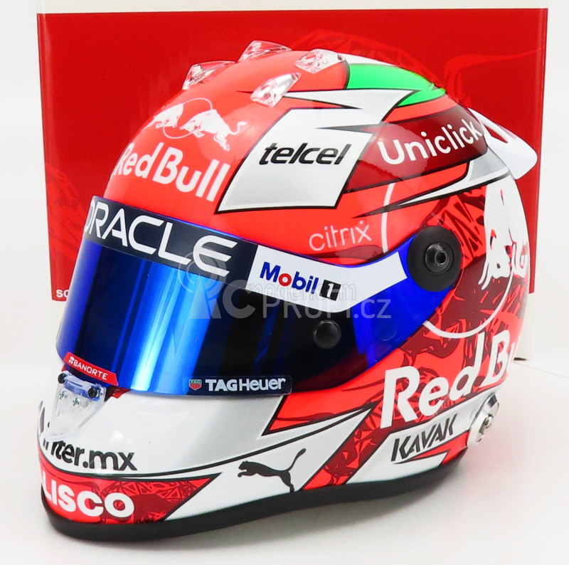 Mini helmet Schuberth helma F1 Rb18 Team Oracle Red Bull Racing N 11 1:2
