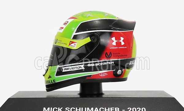 Mini helmet Schuberth helma F2 Dallara Team Prema Racing N 20 1:4