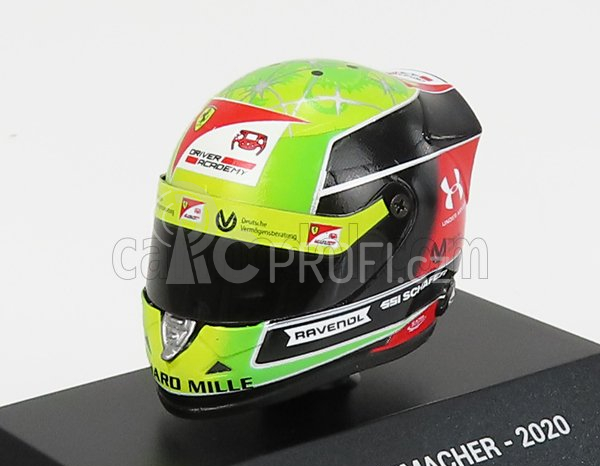 Mini helmet Schuberth helma F2 Dallara Team Prema Racing N 20 1:4