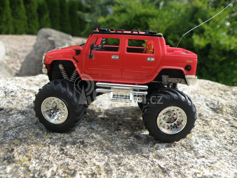 Mini RC Monster Truck, červená