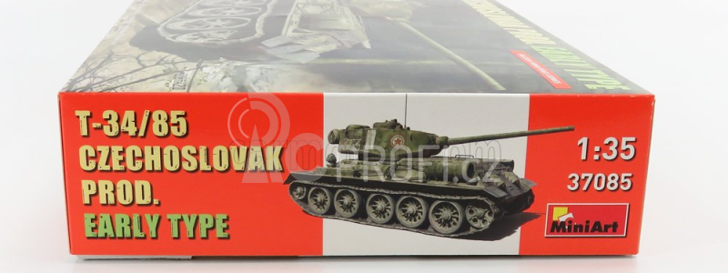 Miniart Kampfpanzer T-34/85 Tank Military Czechoslovak 1944 1:35 /