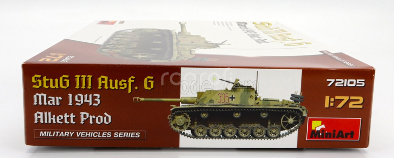 Miniart Tank Stug Iii Ausf. G Military 1943 1:72 /