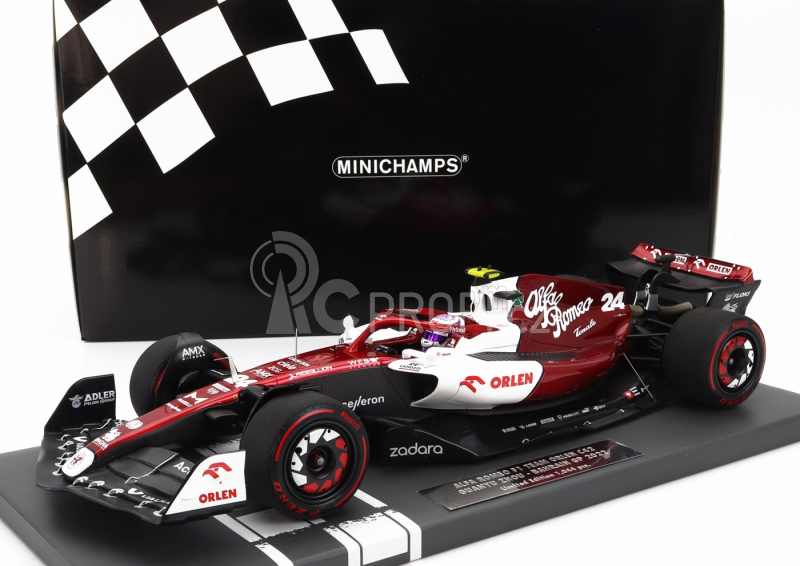 Minichamps Alfa romeo F1 C42 Team Orlen Racing N 24 1:18, bíločervená