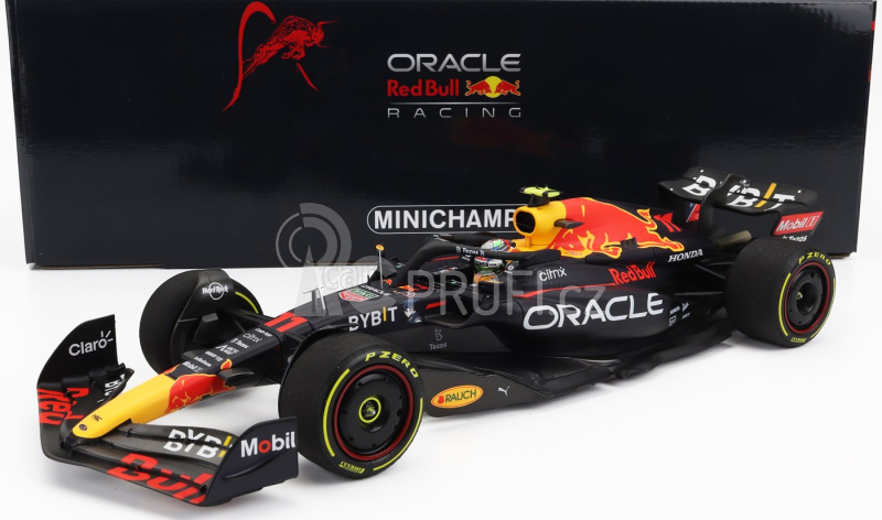 Minichamps Red bull F1 Rb18 Team Oracle Red Bull Racing N 11 1:18, tmavě modrá