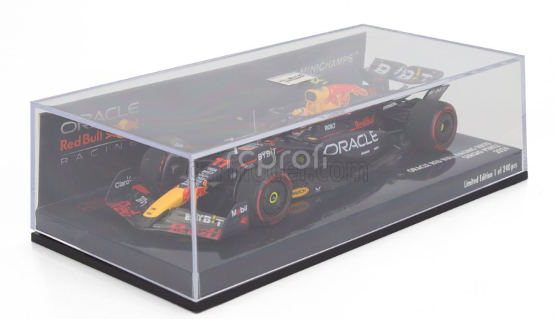Minichamps Red bull F1  Rb20 Team Oracle Red Bull Racing N 11 Season 2024 Sergio Perez 1:43 Modrá Žlutá Červená