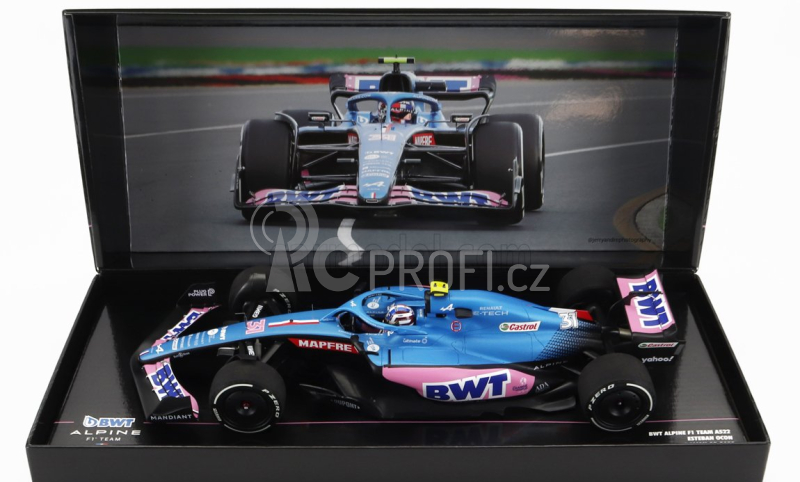 Minichamps Renault F1 A522 Team Alpine Bwt N 31 1:18, modrá