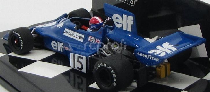 Minichamps Tyrrell F1  Ford 007 N 15 Season 1975 J.p.jabouille 1:43 Bluette