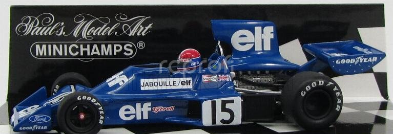 Minichamps Tyrrell F1  Ford 007 N 15 Season 1975 J.p.jabouille 1:43 Bluette