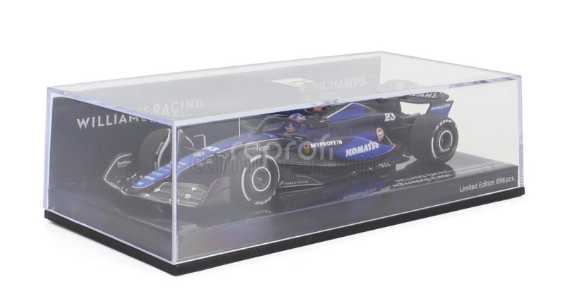 Minichamps Williams F1  Fw46 Team Williams Racing N 23 Season 2024 Alexander Albon 1:43 2 Tóny Modré