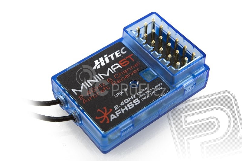 MINIMA 6T 2.4GHz přijímač AFHSS 6 kanálů bez telemetrie