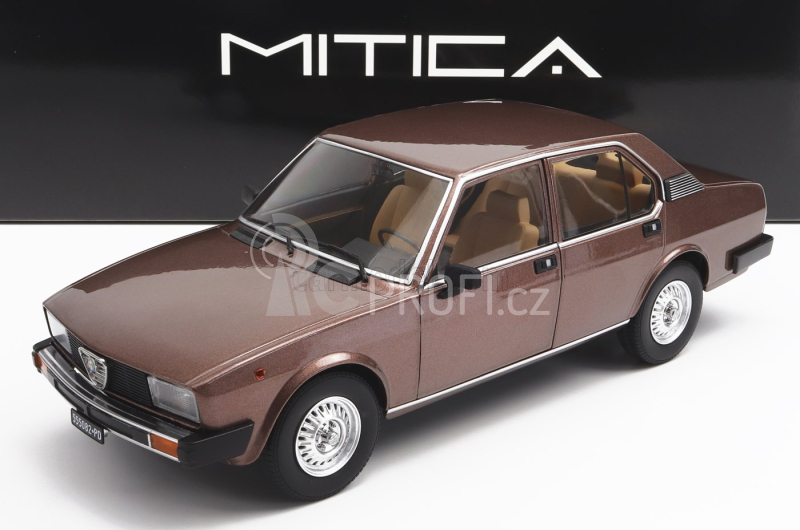 Mitica-diecast Alfa romeo Alfetta 2000 Td Turbo Diesel 1979 1:18 Luci Di Bosco Met 524