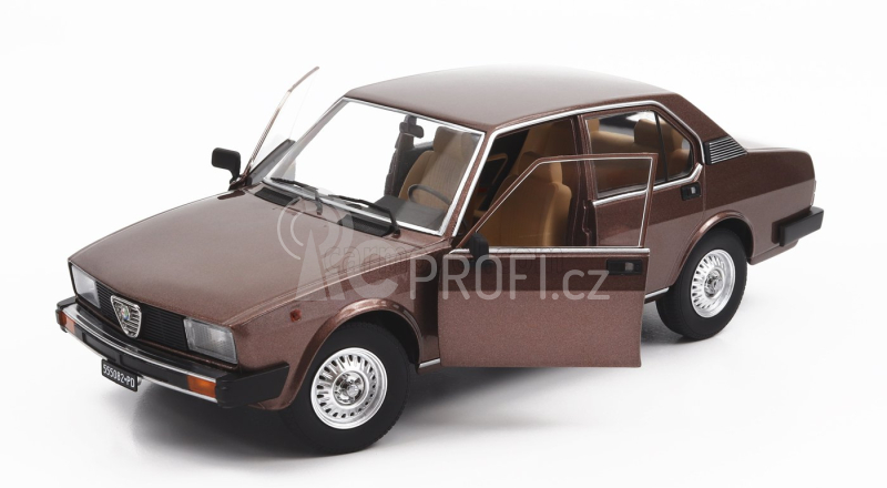 Mitica-diecast Alfa romeo Alfetta 2000 Td Turbo Diesel 1979 1:18 Luci Di Bosco Met 524