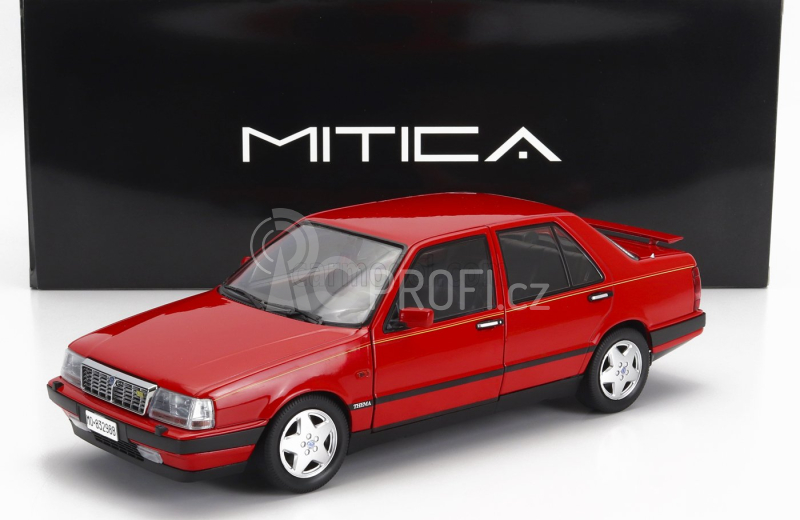 Mitica-diecast Lancia Thema 8.32 Ferrari 2s 1988 - With Open Rear Wing 1:18 Ferrari Red