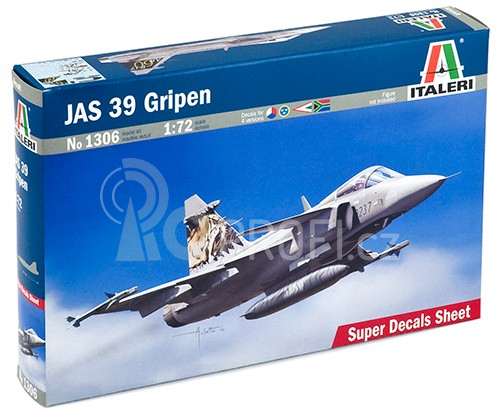 Model Kit letadlo 1306 - JAS 39 GRIPEN (1:72)