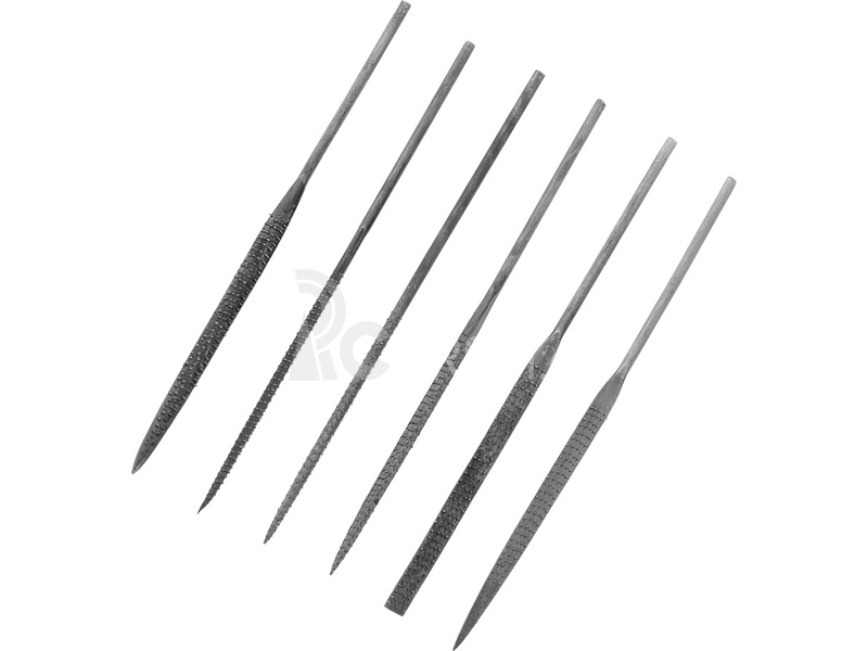Modelcraft jehlové rašplové pilníky (sada 6ks)