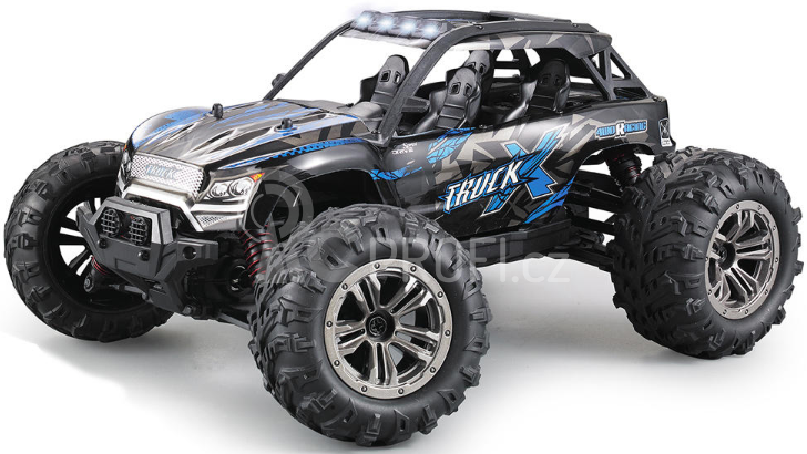 RC auto Q902C Spirit brushless, modrá