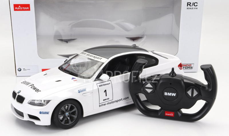 Mondomotors BMW 3-series M3 Coupe (e46) N 1 Racing 2003 1:14 Bílá Černá