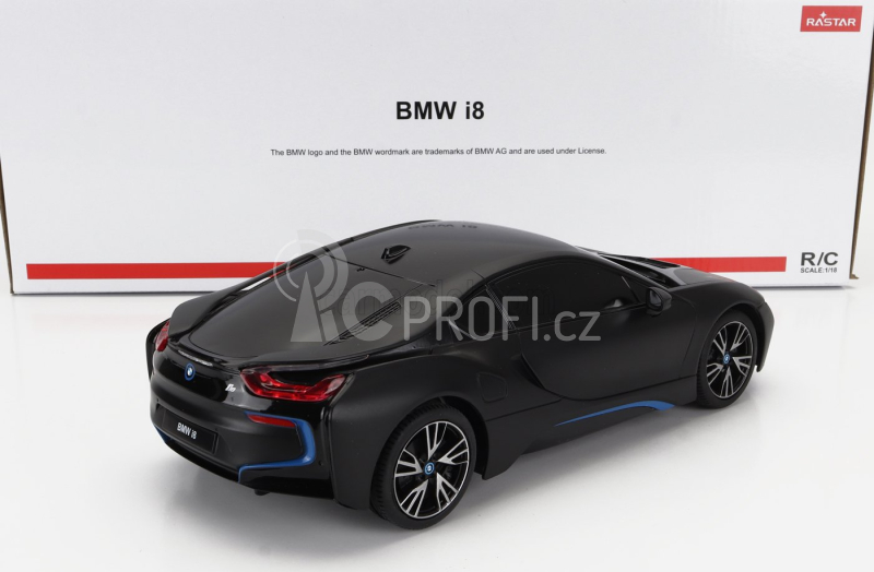 Mondomotors BMW I8 Coupe 2018 1:18 Matt Black