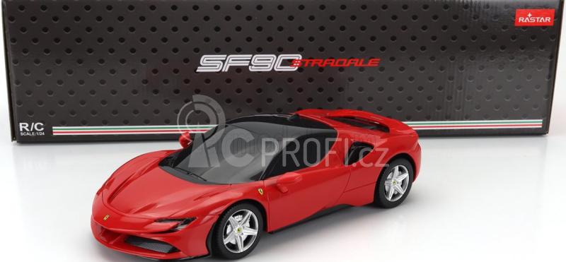 Mondomotors Ferrari Sf90 Stradale Hybrid 1000hp 2019 1:24 Red