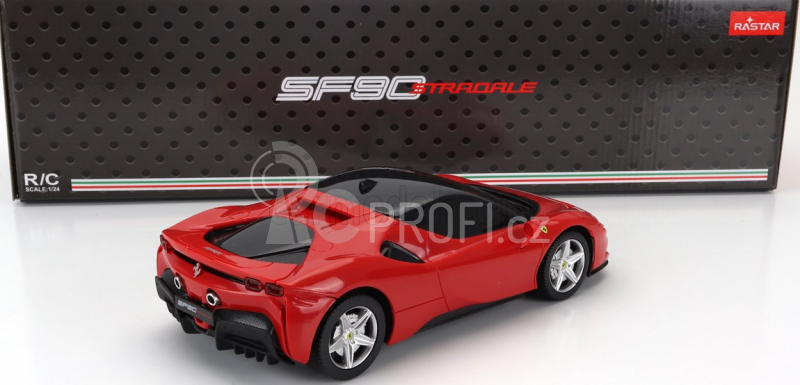 Mondomotors Ferrari Sf90 Stradale Hybrid 1000hp 2019 1:24 Red