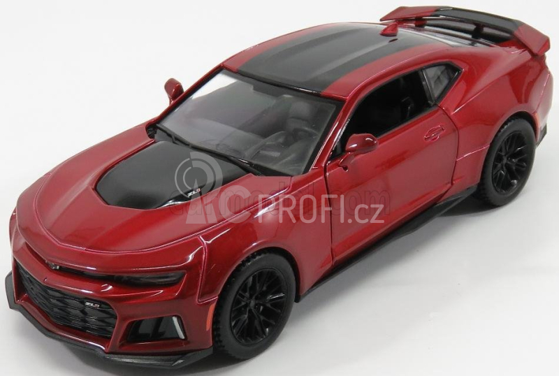 Motor-max Chevrolet Camaro Zl1 Coupe 2017 1:24 Red Met Black