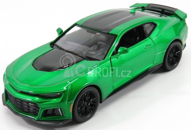 Motor-max Chevrolet Camaro Zl1 Coupe 2017 1:24 Zelená S Černou