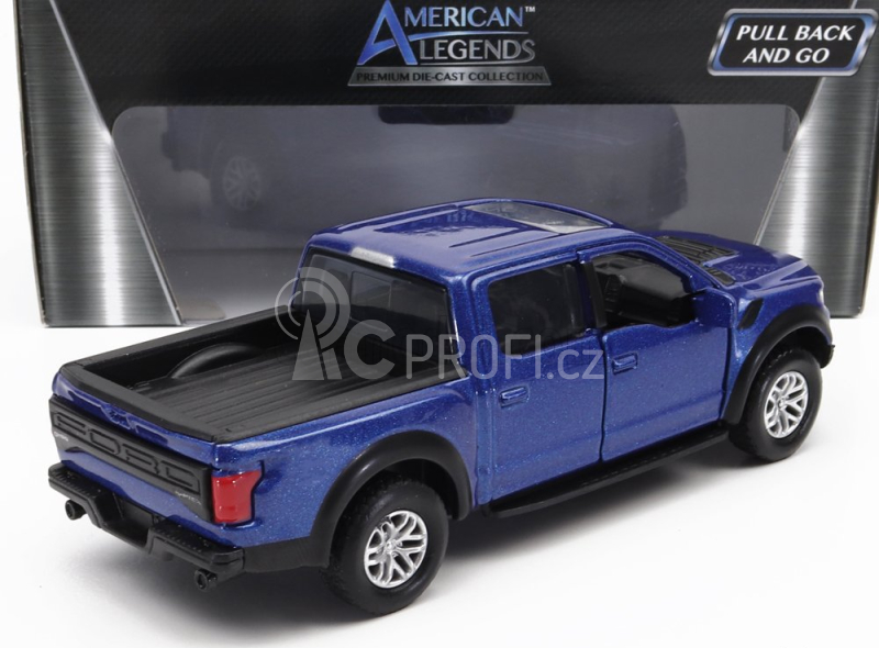 Motor-max Ford usa F-150 Pick-up Raptor 2017 1:34 Blue
