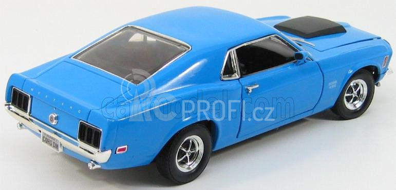 Motor-max Ford usa Mustang Boss 429 Coupe 1970 1:18 Blue