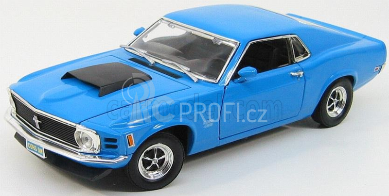 Motor-max Ford usa Mustang Boss 429 Coupe 1970 1:18 Blue