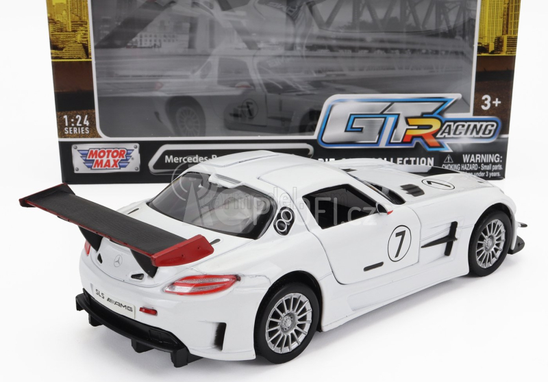 Motor-max Mercedes benz Sls Amg Gt3 N 7 2010 1:24 Bílá