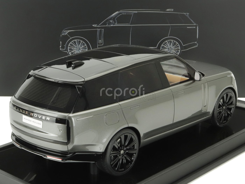 Motorhelix Land rover Range Rover Sv Autobiography 2022 1:18 Šedá Černá