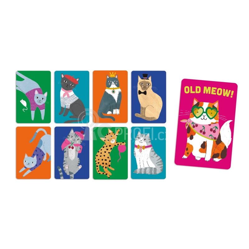 Mudpuppy Karetní hra Old Meow