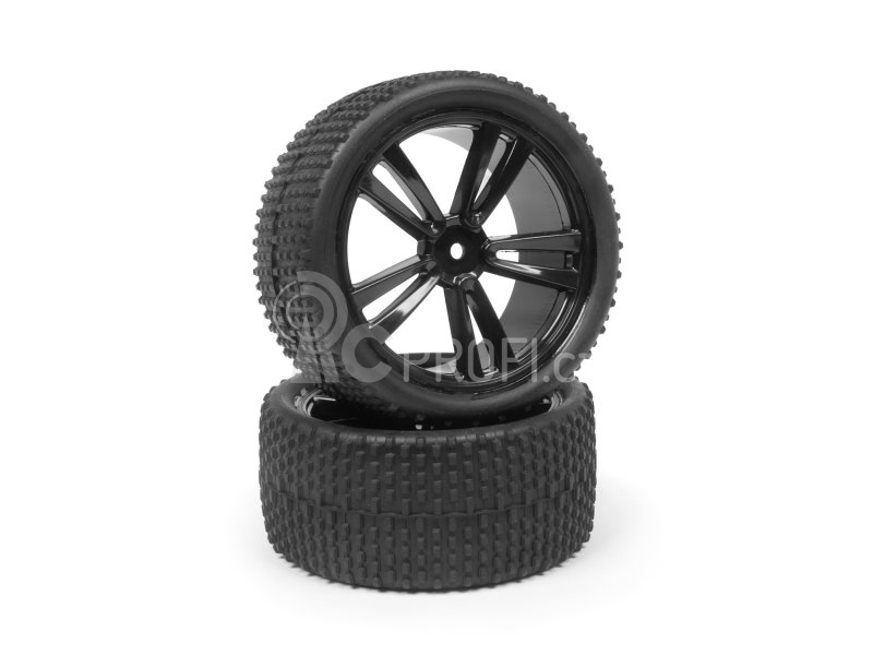 Nalepené gumy 1:10 XB zadní (2ks)
